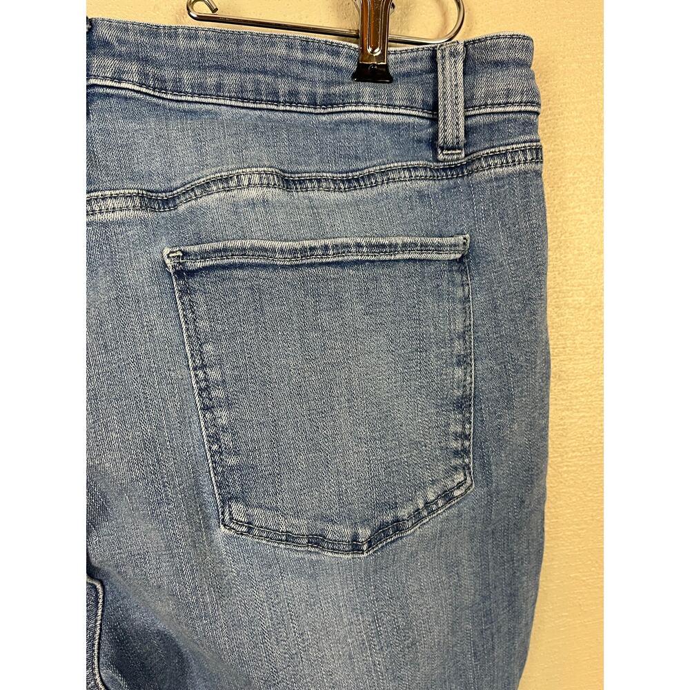 TALBOTS JEANS Slim Ankle Medium Wash Denim Womens Size 14 Stretch - Picture 11 of 11